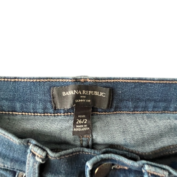 Banana Republic Skinny Fit Cropped Jeans Size 26/2 - Picture 8 of 9